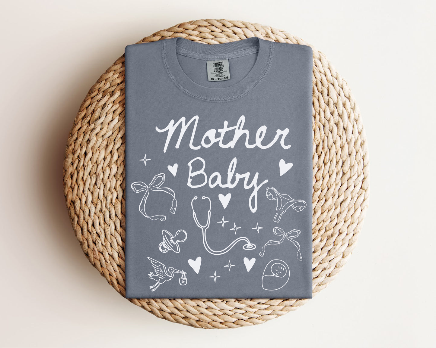 'Mother Baby Doodles' Tee