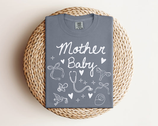 'Mother Baby Doodles' Tee