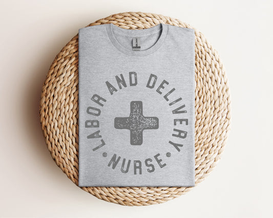 'Labor and Delivery Cross' Tee