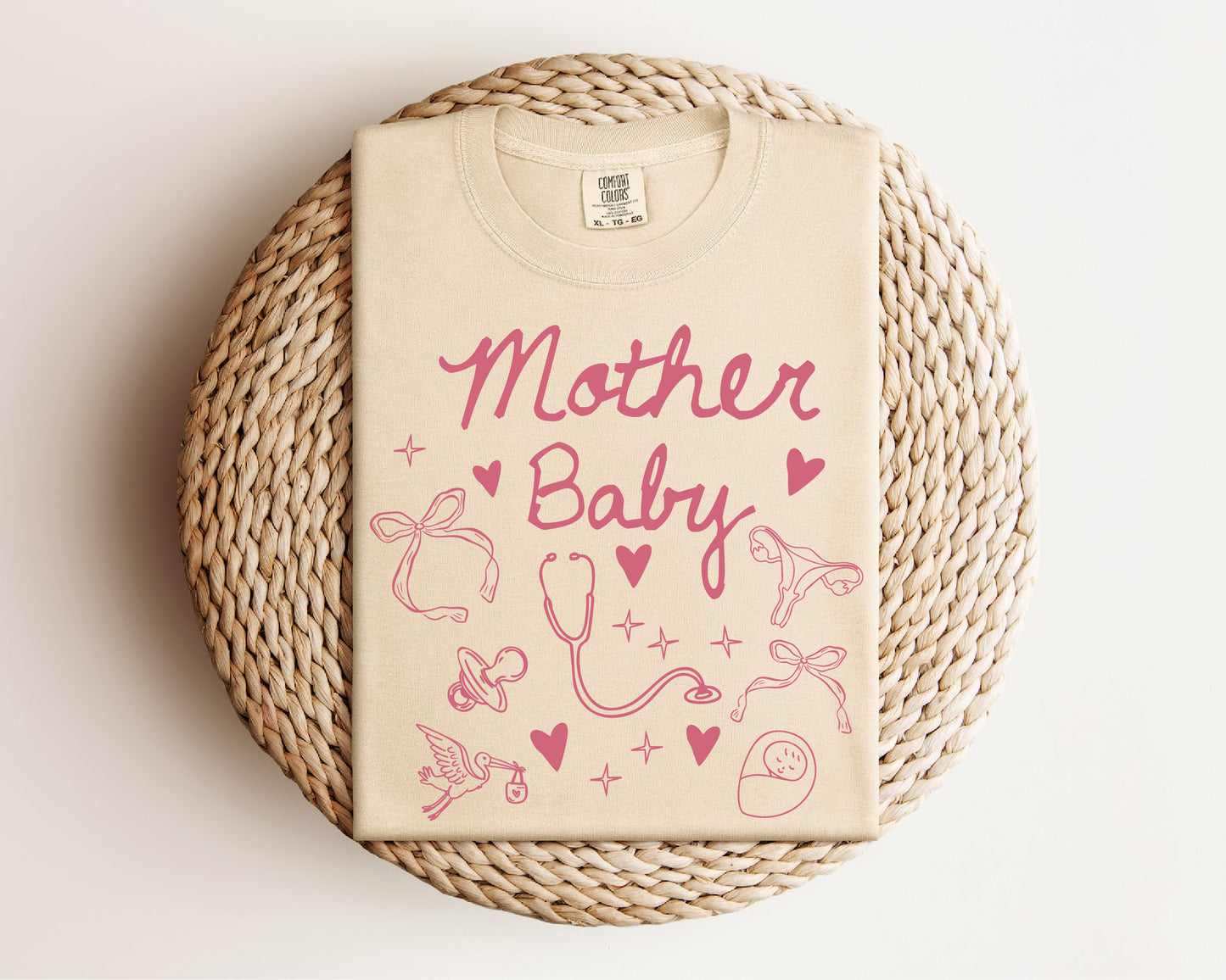 'Mother Baby Doodles' Tee
