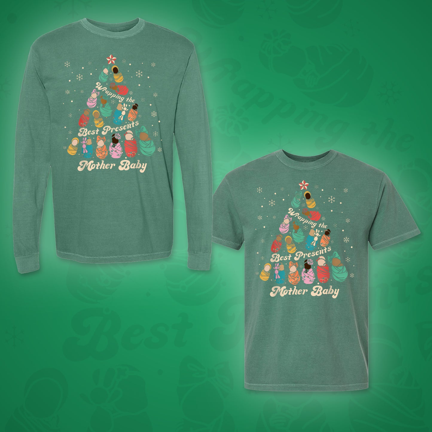 'Wrapping The Best Presents' - Heavyweight Tee or Long-sleeve Tee