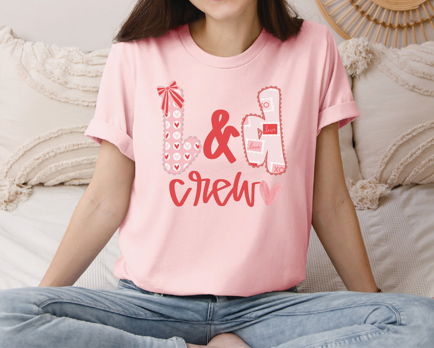 'L&D Crew - Valentine' Tee - Crewneck