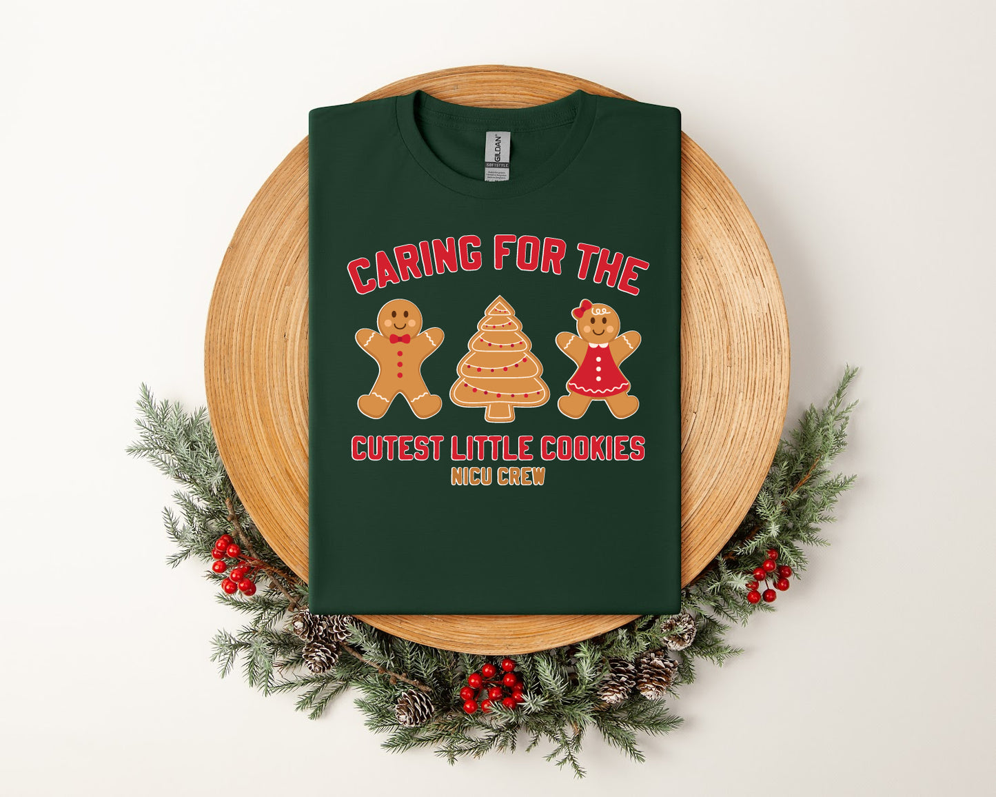 Caring For The Cutest Little Cookie - NICU Crew (Tee)