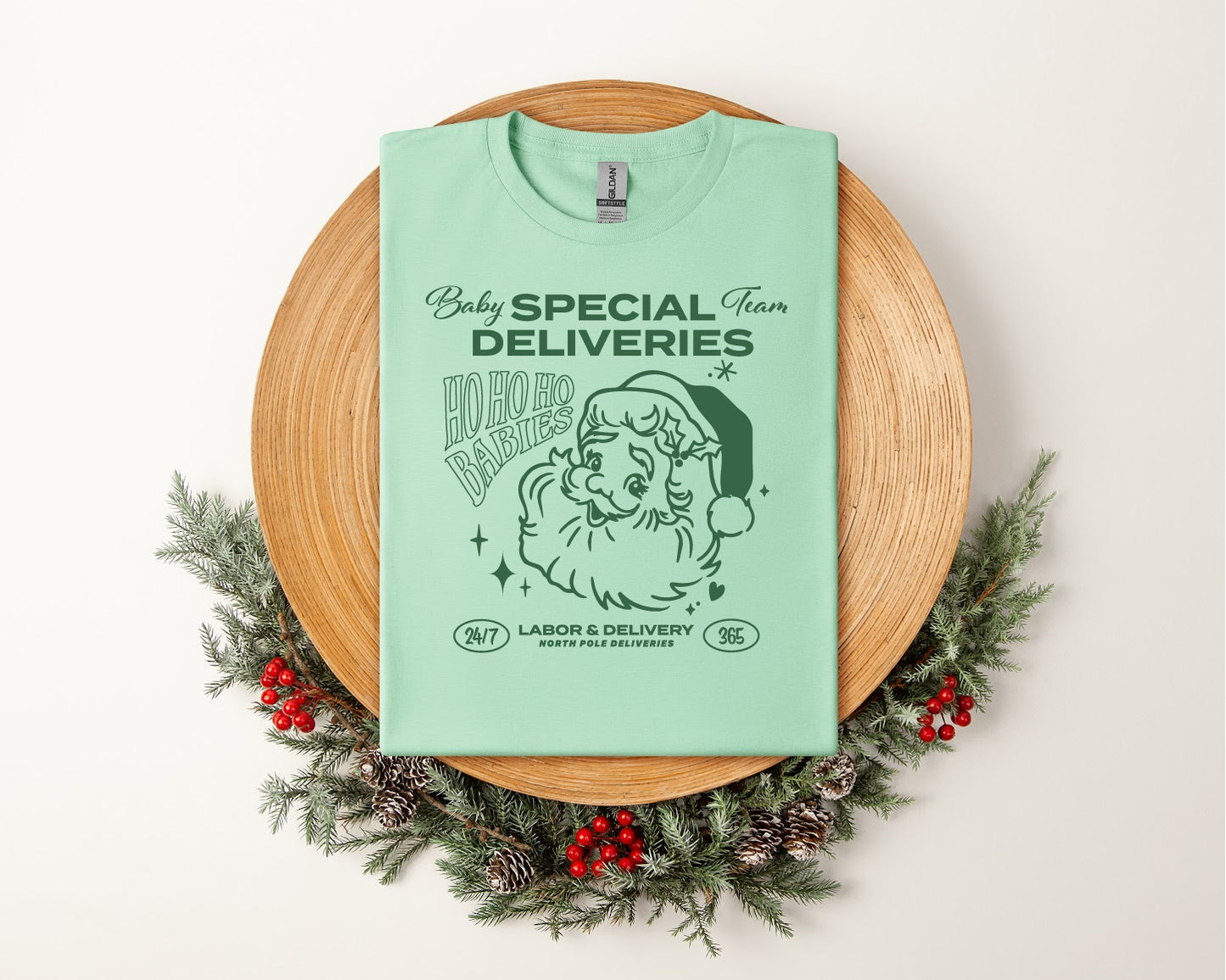 Santa's Special Delivery - Labor & Delivery (Tee)