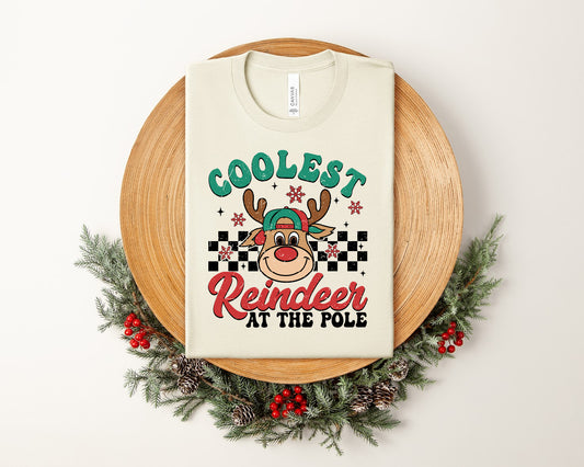 Coolest Reindeer At The Pole (Tee)