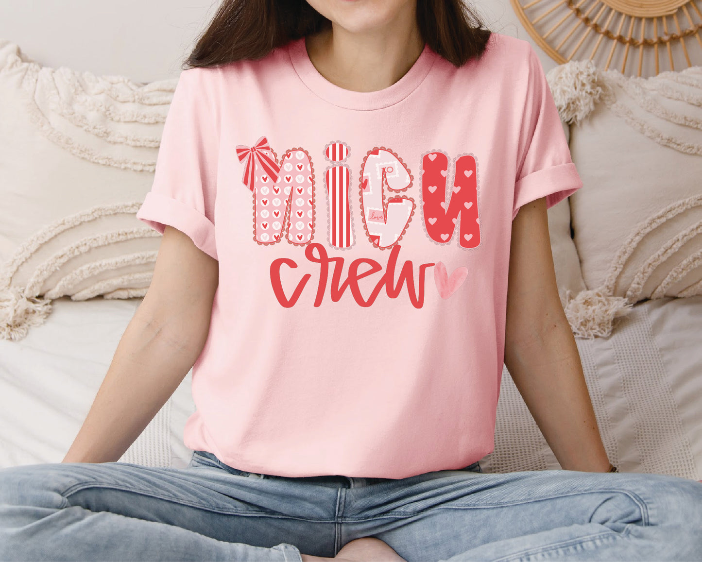 'NICU Crew - Valentine' Tee - Crewneck